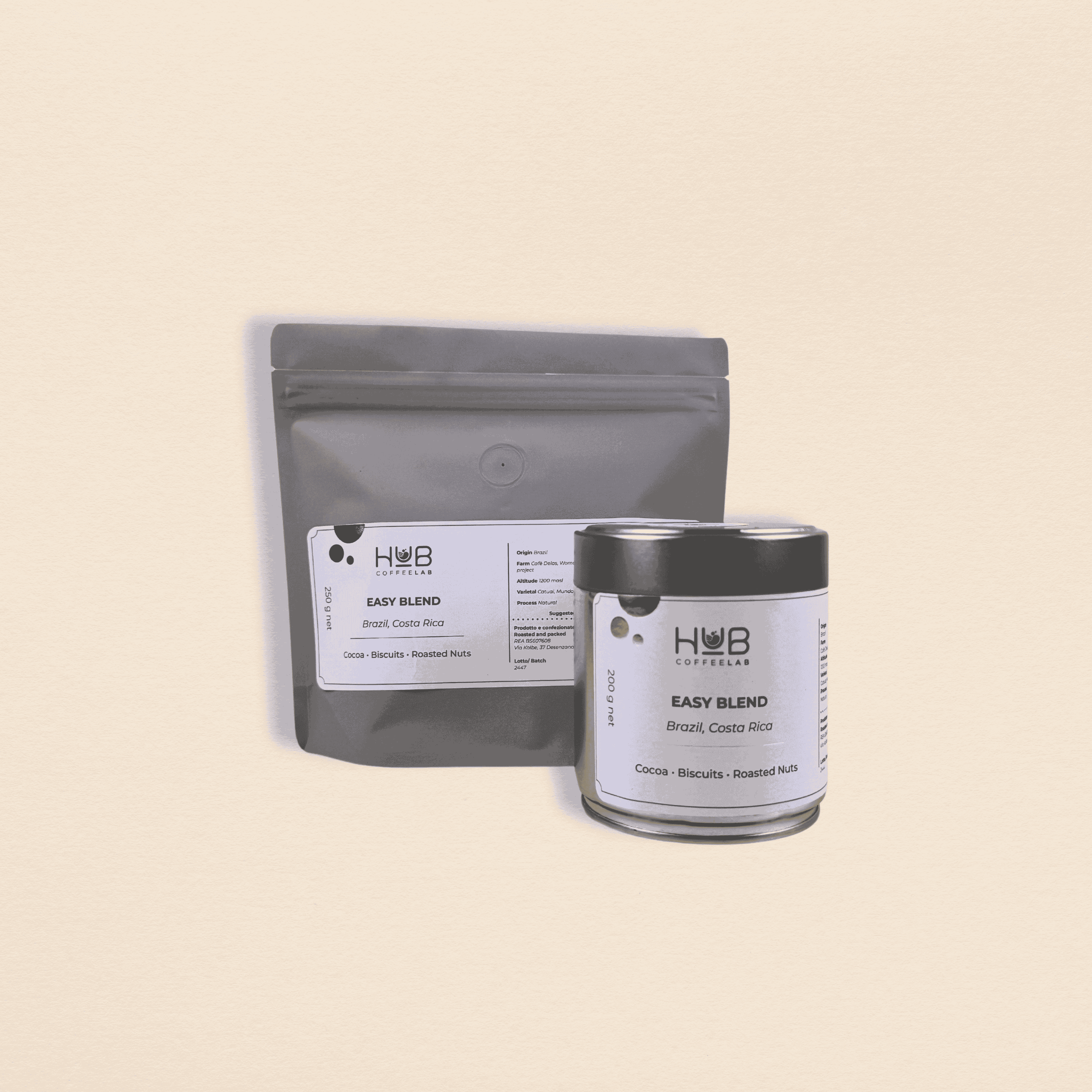 Hub Coffeelab Easy Blend Brazil, Costa Rica