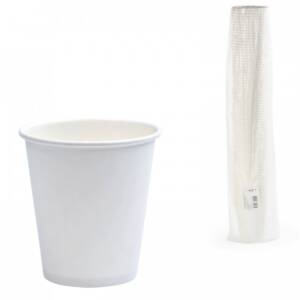 Pahare din Hârtie, 280 ml, Negre, 50 buc